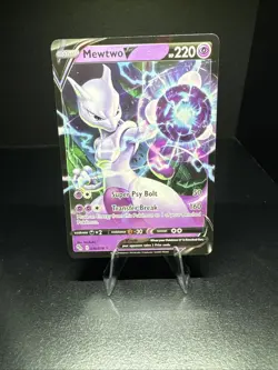 030/078 Mewtwo V Prize Pack Series 3 Play Pokemon TCG - Image 1