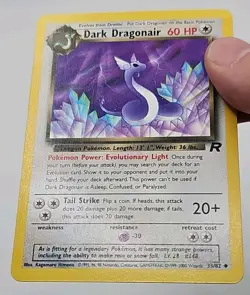 Dark Dragonair 33/82 | Team Rocket | LP | 1999 Pokemon - FREE TRACKED SHIPPING - Image 3