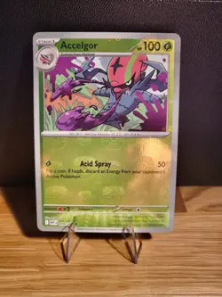 Accelgor - (Master Ball Pattern) 009/086 Sv: White Flare Holo Pokemon TCG EN - Image 1