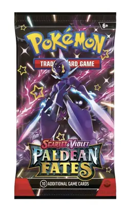 Lot of 60 Pokemon Paldean Fates Booster Pack 60x FACTORY SEALED PACKS - Image 1