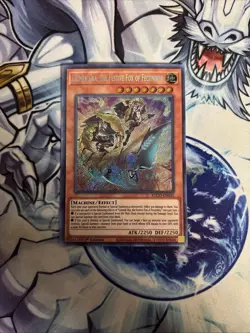 (YCL) Yugioh Gizmek Uka, The Festive Fox Of Fecundity ETCO-EN031 Secret 1st VLP - Image 1