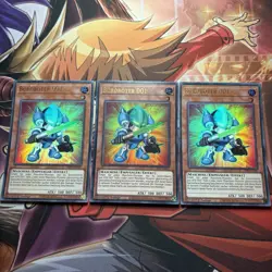 Yugioh! Playset 3x Buroboter 001 Ultra Rare - GFP2-DE107 1. Auflage - Deutsch - Image 1