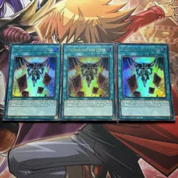 Yugioh! Playset 3x Vertrag mit der Leere Ultra Rare - GFP2-DE022 1. Auflage - DE - Image 1