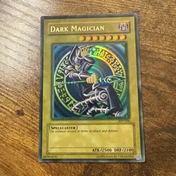YUGIOH Dark Magician SDY-006 FADED Ultra Rare - LP - Image 1
