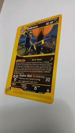 Pokemon Umbreon Card 41/147 Non-Holo Rare Aquapolis 2002 Nintendo -LP *READ DESC - Image 4