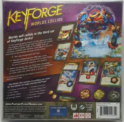 KeyForge: Worlds Collide - Two-Player Starter Set - Card Game 841333110352 - Image 2