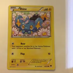 Shinx Pokemon Card HP 60 44/122 Basic Regular 2016 - Image 1
