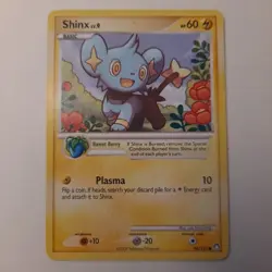 Shinx Pokemon Card Level 9 HP 60 98/123 Basic 2007 Regular - Image 1