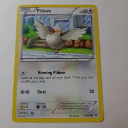 Pidove Pokemon Card HP 60 78/108 Regular 2015 - Image 1