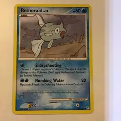 Remoraid Pokemon Card Lv 15 HP 60 95/123 Basic Regular 2007 - Image 1