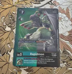 Digimon Card Game Digimon Rapidmon - ST17-07 - C - Foil (Advanced Deck Set Dou - Image 1