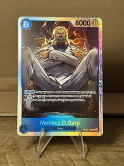 Monkey D. Garp OP12-056 SR Legacy of the Master - ONE PIECE Card Game ENGLISH - Image 1