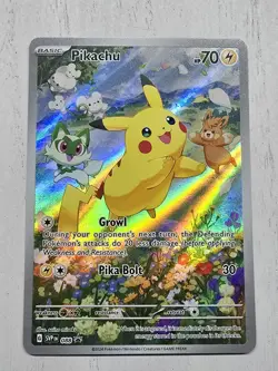 Pokemon Pikachu TCG Promo Card 088 Scarlet & Violet Holo Mint Condition - Image 1