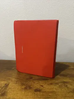 Vintage 1999 Pokemon Pikachu Red Binder TCG Album Snap 30 Page Card Holder - Image 2