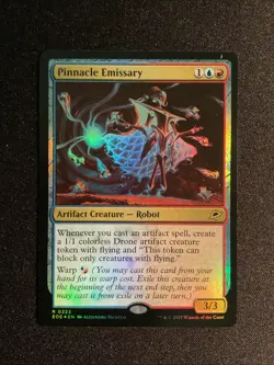 MTG - Pinnacle Emissary Edge of Eternities Foil 0223 (READ DESC) - Image 1