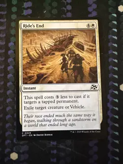 Ride's End Aetherdrift MTG NM+ - Image 1