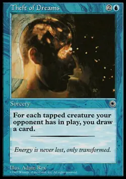 Theft of Dreams - Light Play MTG Portal - Image 1