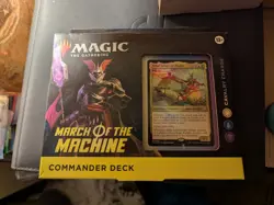 Magic the Gathering MtG TCG March of the Machine Cavalry Charge Commander Deck - Image 1