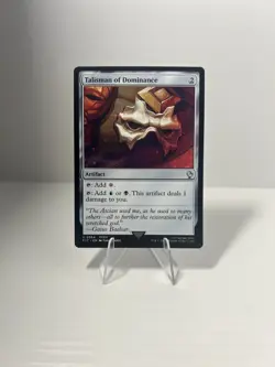 Talisman of Dominance Commander: Final Fantasy MTG Magic the Gathering - Image 1