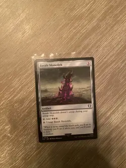 🔮 MTG: Basalt Monolith Commander: the Lord of the Rings: Tales of Middle-Earth - Image 1