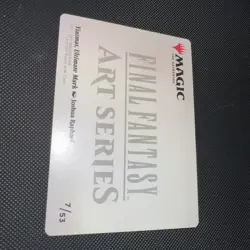 Yiazmat Ultimate Mark Art Series 7/53 Final Fantasy MTG Pack Fresh Art Card - Image 2