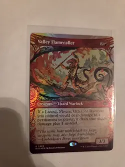 Valley Flamecaller (Showcase) Bloomburrow Foil 320 MTG LP - Image 1