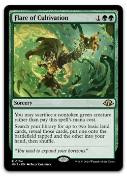 Flare of Cultivation #154 (NM) Modern Horizons 3 MH3 Magic MTG - Image 1