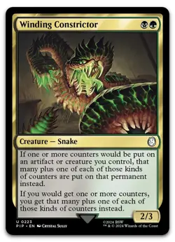 Winding Constrictor #223 (NM) Fallout PIP Magic MTG - Image 1