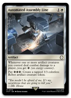 Automated Assembly Line #10 (NM) Fallout PIP Magic MTG - Image 1