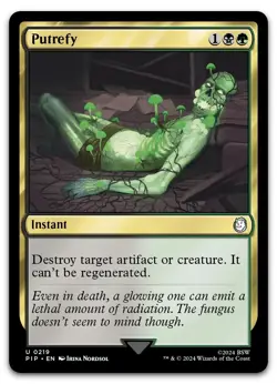Putrefy #219 (NM) Fallout PIP Magic MTG - Image 1