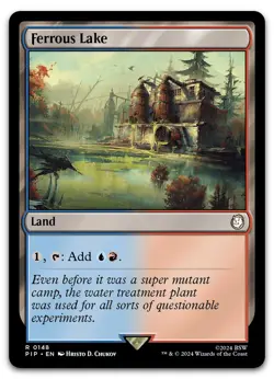 Ferrous Lake #148 (NM) Fallout PIP Magic MTG - Image 1