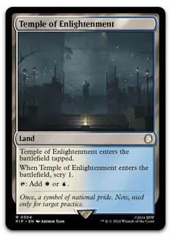 Temple of Enlightenment #304 (NM) Fallout PIP Magic MTG - Image 1