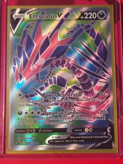 Eternatus V & Eternatus VMAX SWSH044 & SWSH045 Black Star Promo NM Pokemon - Image 2