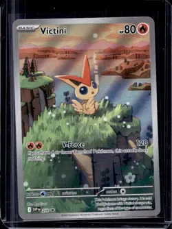 2023-25 Pokemon SV Black Star Promos SVP EN Victini #208 - Image 1