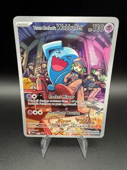 Team Rocket's Wobbuffet Promo SV: Scarlet & Violet Promo Cards 203 NM - Pokemon - Image 1