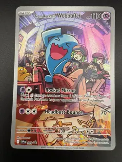 Team Rocket's Wobbuffet Promo SV: Scarlet & Violet Promo Cards 203 NM - Pokemon - Image 3