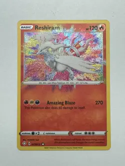 Pokemon TCG - Reshiram - Shining Fates 017/072 Amazing Rare - Image 1