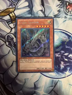 (YCL) Yugioh Cyber Dragon LCGX-EN176 Secret Rare 1st Ed VLP - Image 1