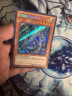 (YCL) Yugioh Cyber Dragon LCGX-EN176 Secret Rare 1st Ed VLP - Image 2