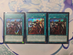 YUGIOH! Triple Tactics Thrust x3 MP24-EN073 Prismatic Secret Rare NM Condition - Image 1