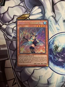 (YCL) Yugioh Chocolate Magician Girl MVP1-ENS52 Secret Rare 1st Ed VLP - Image 1