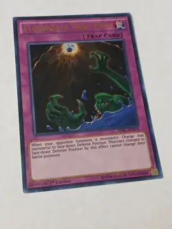 Yugioh Floodgate Trap Hole TDIL-EN076 Ultra Rare 1st Edition LP - Image 4