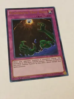 Yugioh Floodgate Trap Hole TDIL-EN076 Ultra Rare 1st Edition LP - Image 5