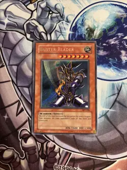 (YCL) Yugioh Buster Blader BPT-008 2003 Collectors Tin Secret Rare VLP - Image 1