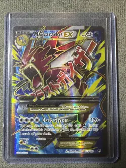 Pokemon TCG Mega Gyrados EX Full Art Card 115/122 XY Breakpoint - Image 1