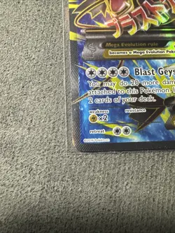 Pokemon TCG Mega Gyrados EX Full Art Card 115/122 XY Breakpoint - Image 3