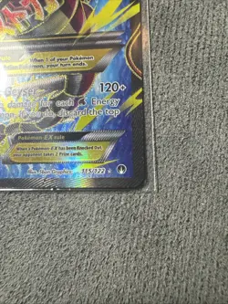 Pokemon TCG Mega Gyrados EX Full Art Card 115/122 XY Breakpoint - Image 4