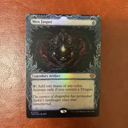 Magic the Gathering Tarkir: Dragonstorm Mox Jasper Showcase Foil Card 0325🔥 - Image 5