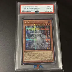YuGiOh PSA10 Lady Labrynth of the Silver Castle Secret Rare Collector Card - Image 1