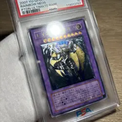 YuGiOh PSA10 Rainbow Neos PTDN JP044 Ghost Rare 115 Worldwide Mint Card - Image 5